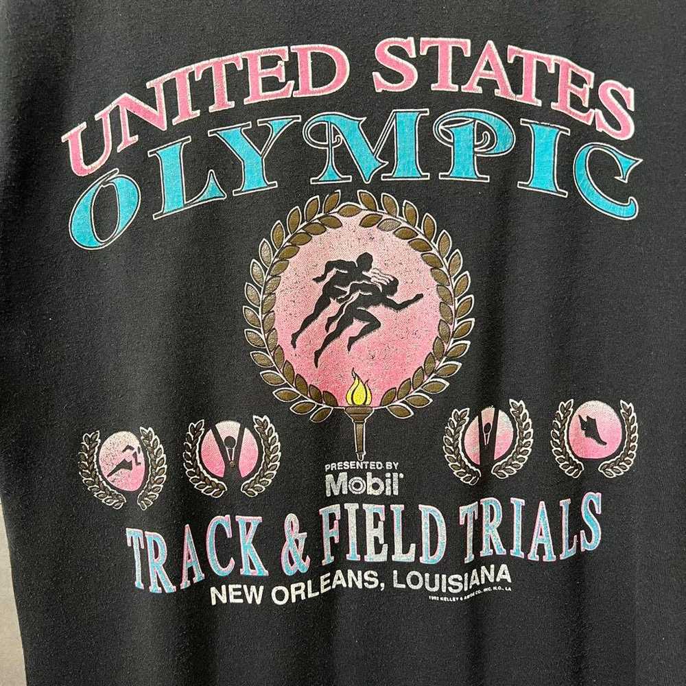 【90s】【Made in USA】Vintage Olympic Louisiana T-shi… - image 4