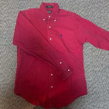 Polo Ralph Lauren Shirt Wine Red - image 1