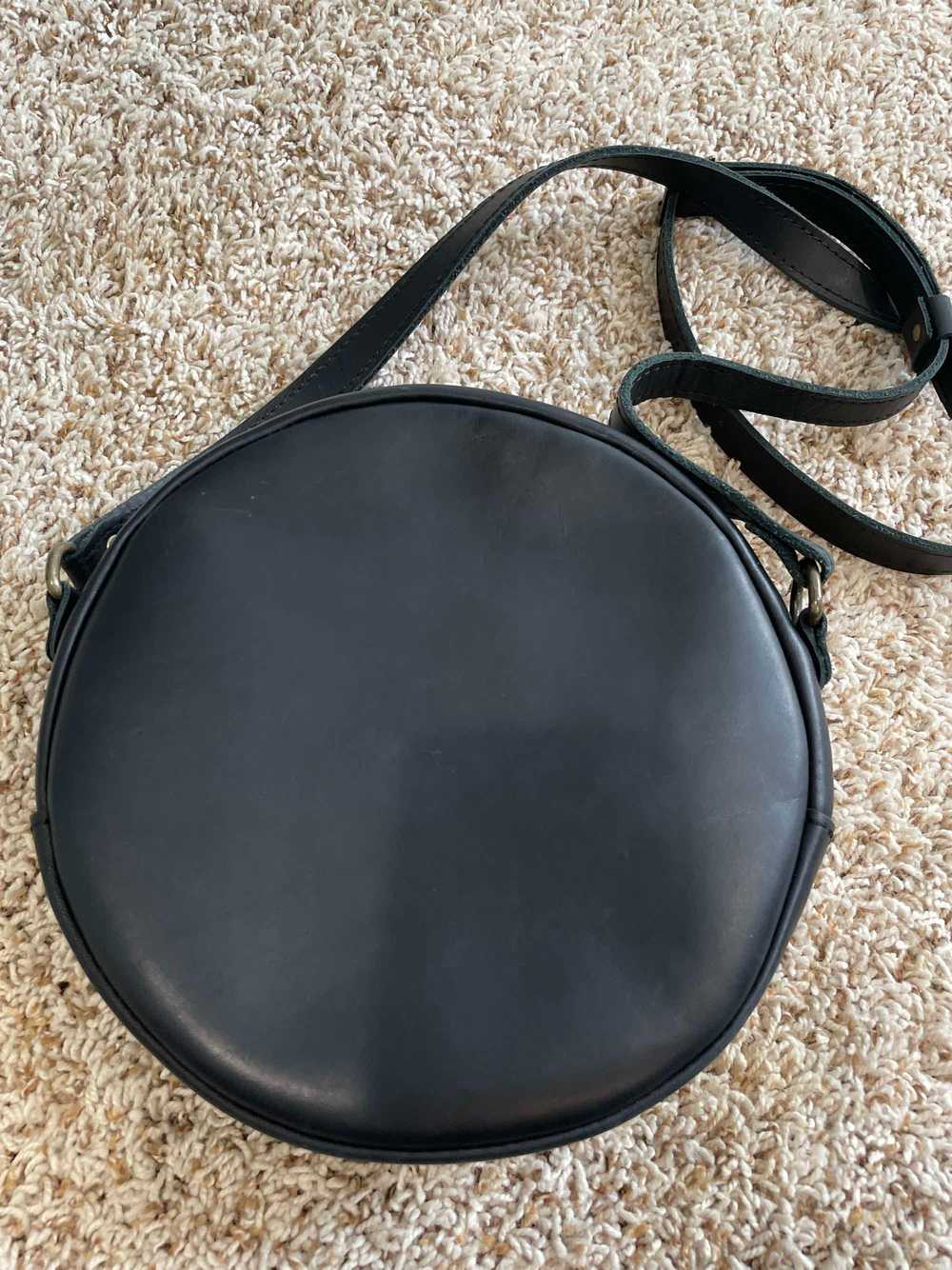 Portland Leather Circle Crossbody - image 2