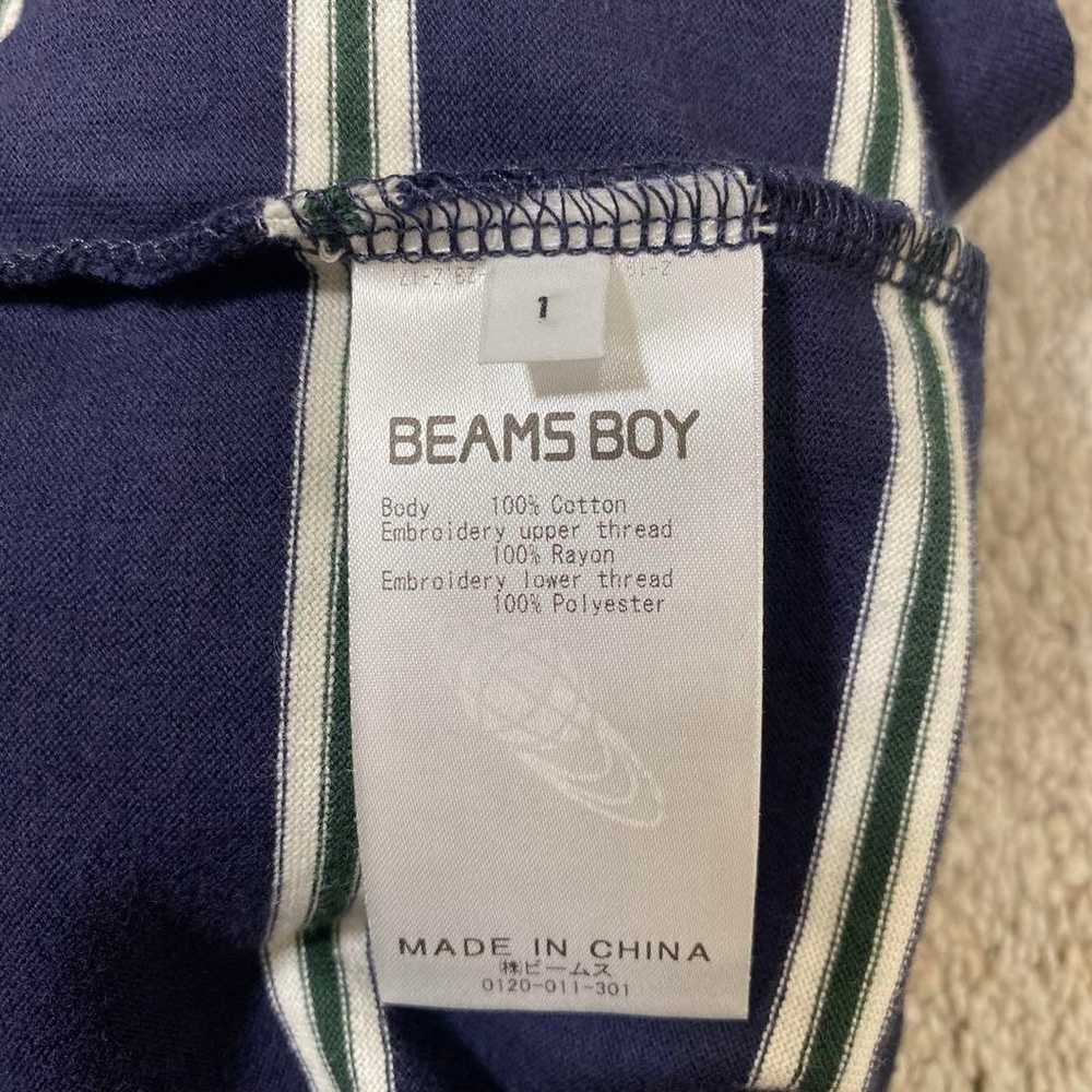 Excellent condition BEAMS BOY small logo embroide… - image 6