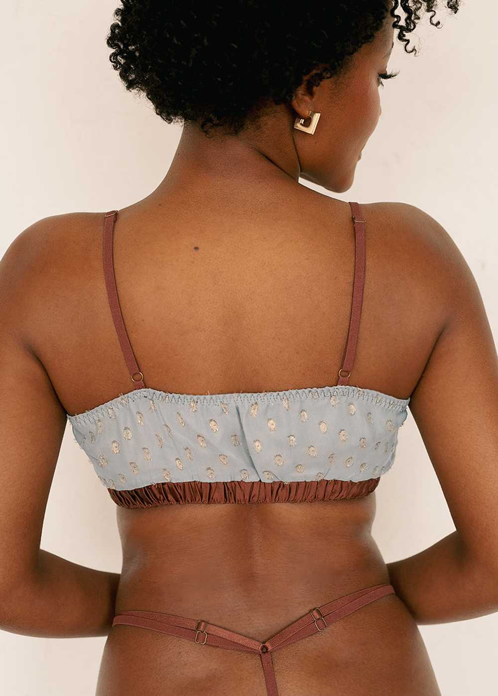 Joyfolie Cecily Thong in Dusty Blue - image 3