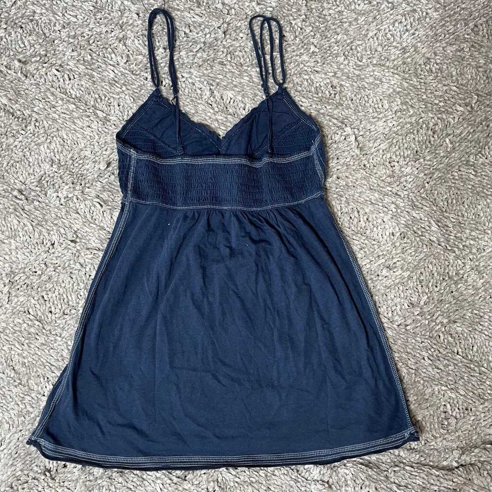 Vintage 2000s Abercrombie & Fitch Navy Blue Babyd… - image 4