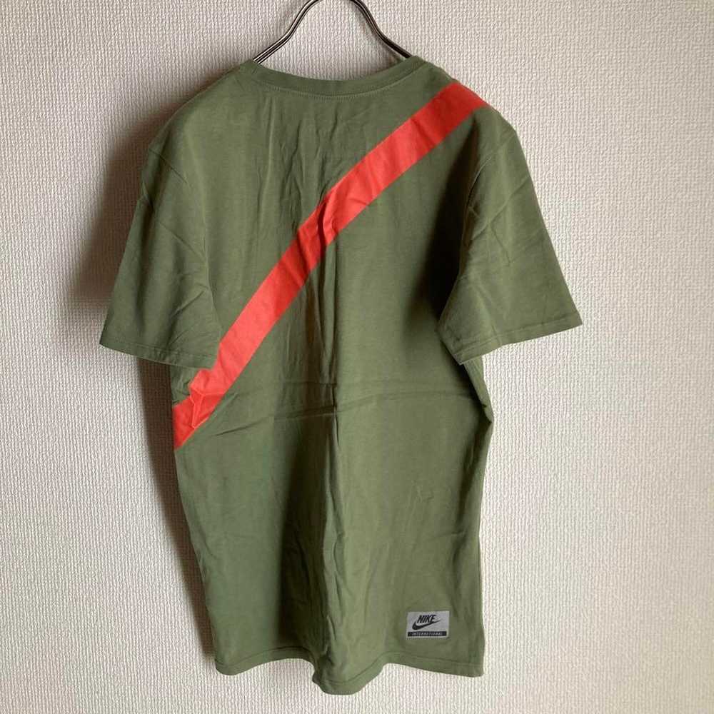 NIKE T-shirt Cut and Sew Green Popular Vintage - image 3