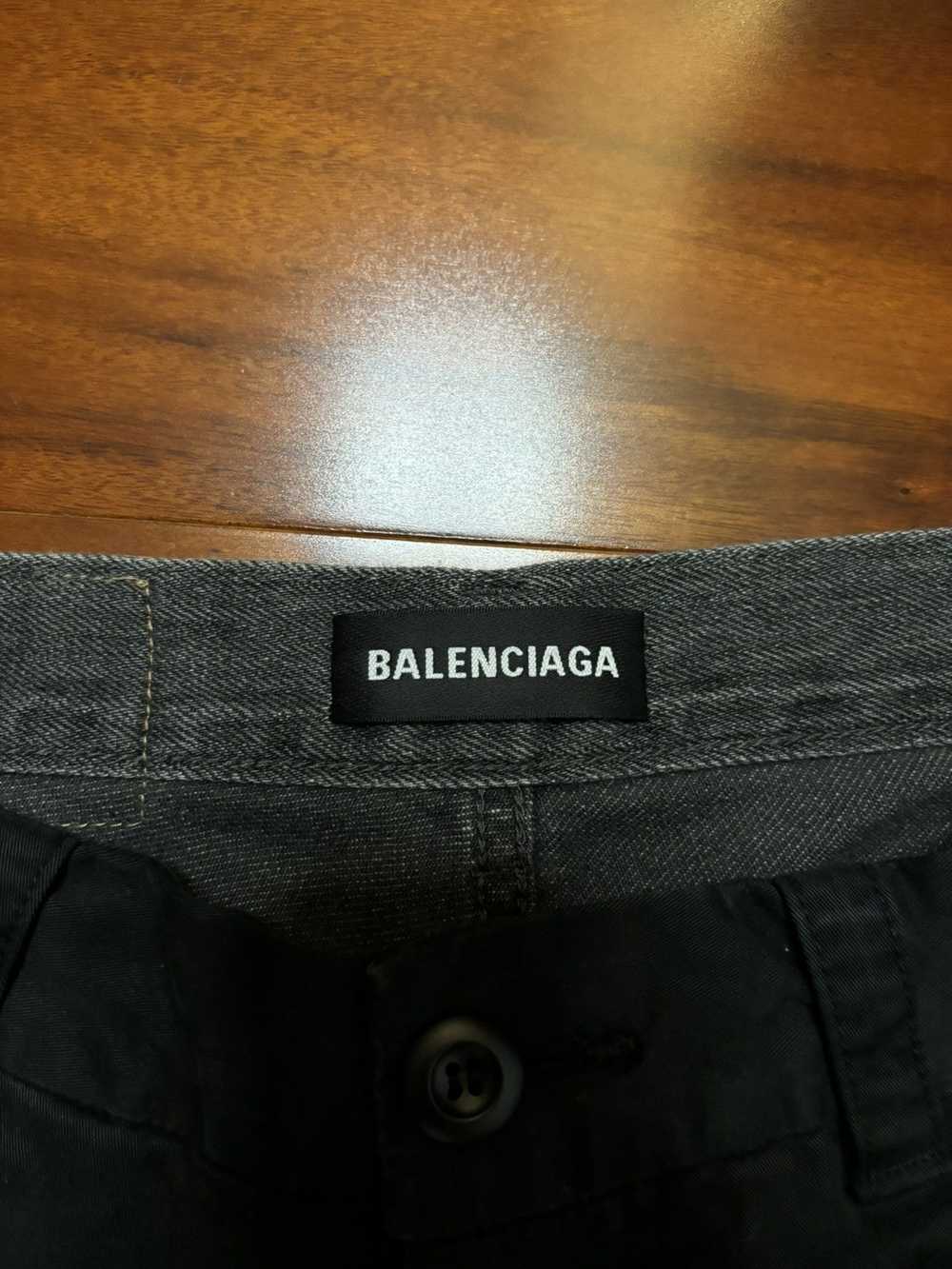 Balenciaga Balenciaga hybrid cargo denim - image 4