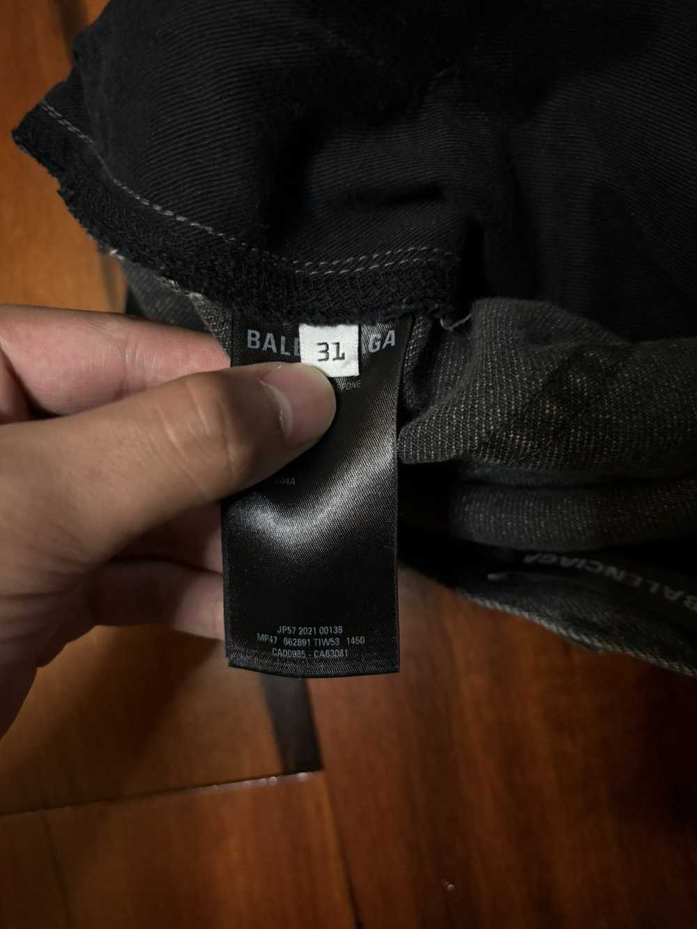 Balenciaga Balenciaga hybrid cargo denim - image 5