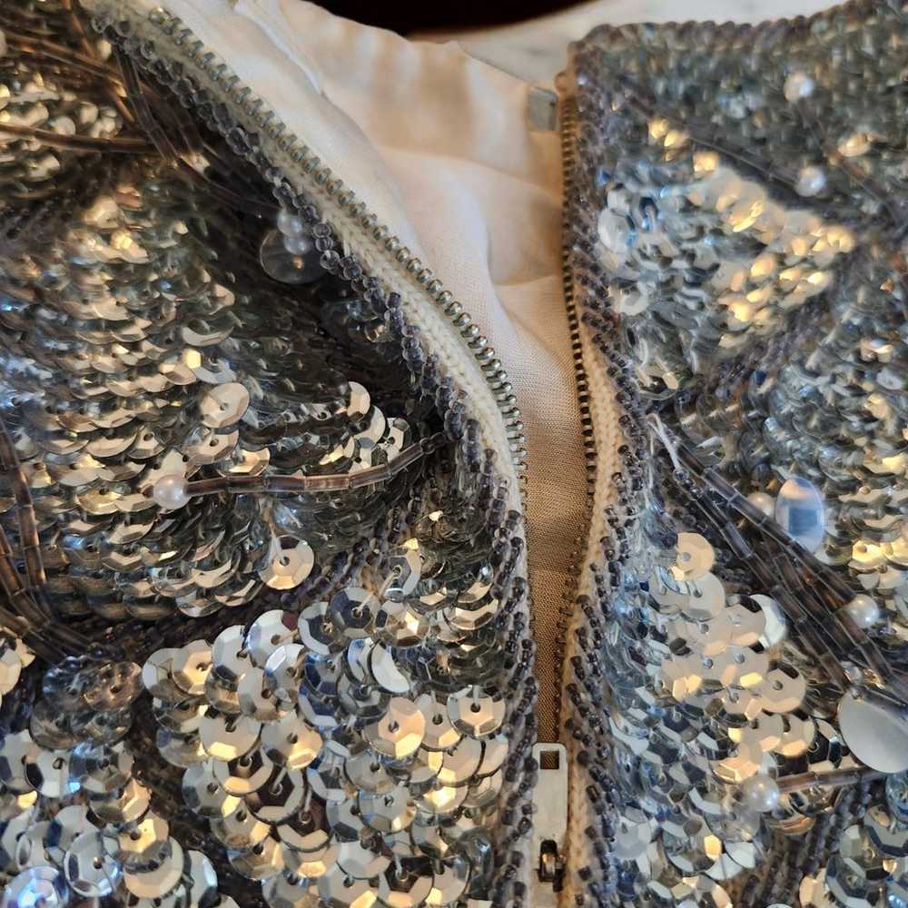 Vintage sequin beaded tank - image 7