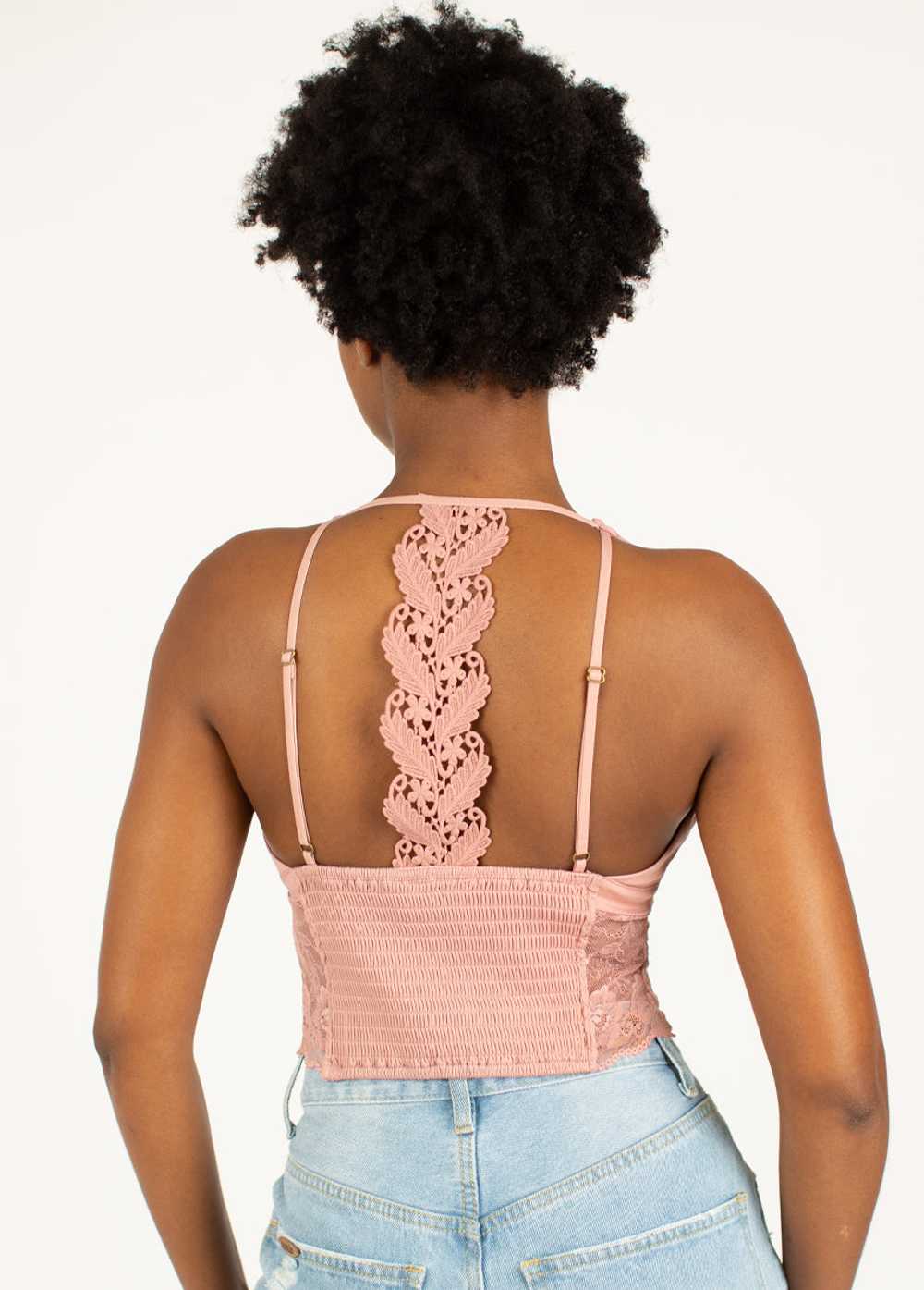 Joyfolie Tiffany Bralette in Ash Rose - image 3