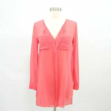 Vintage Luxurious Salmon Pink High Low Hem Wilfre… - image 1