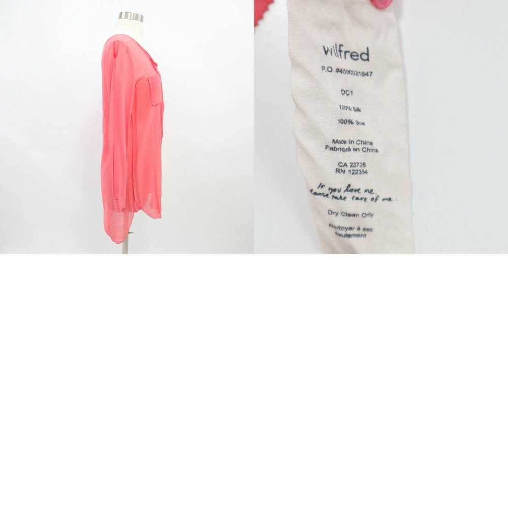 Vintage Luxurious Salmon Pink High Low Hem Wilfre… - image 8