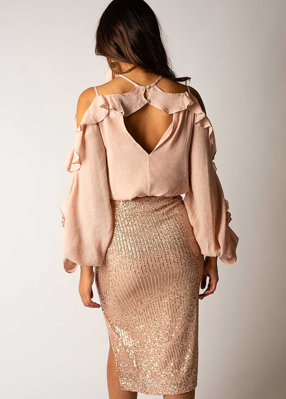 Joyfolie Saige Top in Blush - image 3