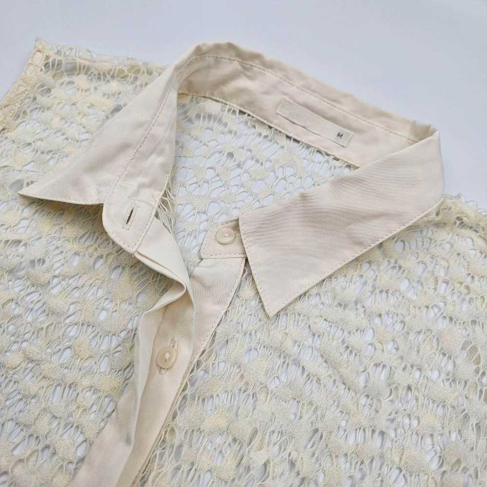 GU Sleeveless Lace Shirt Blouse - image 6