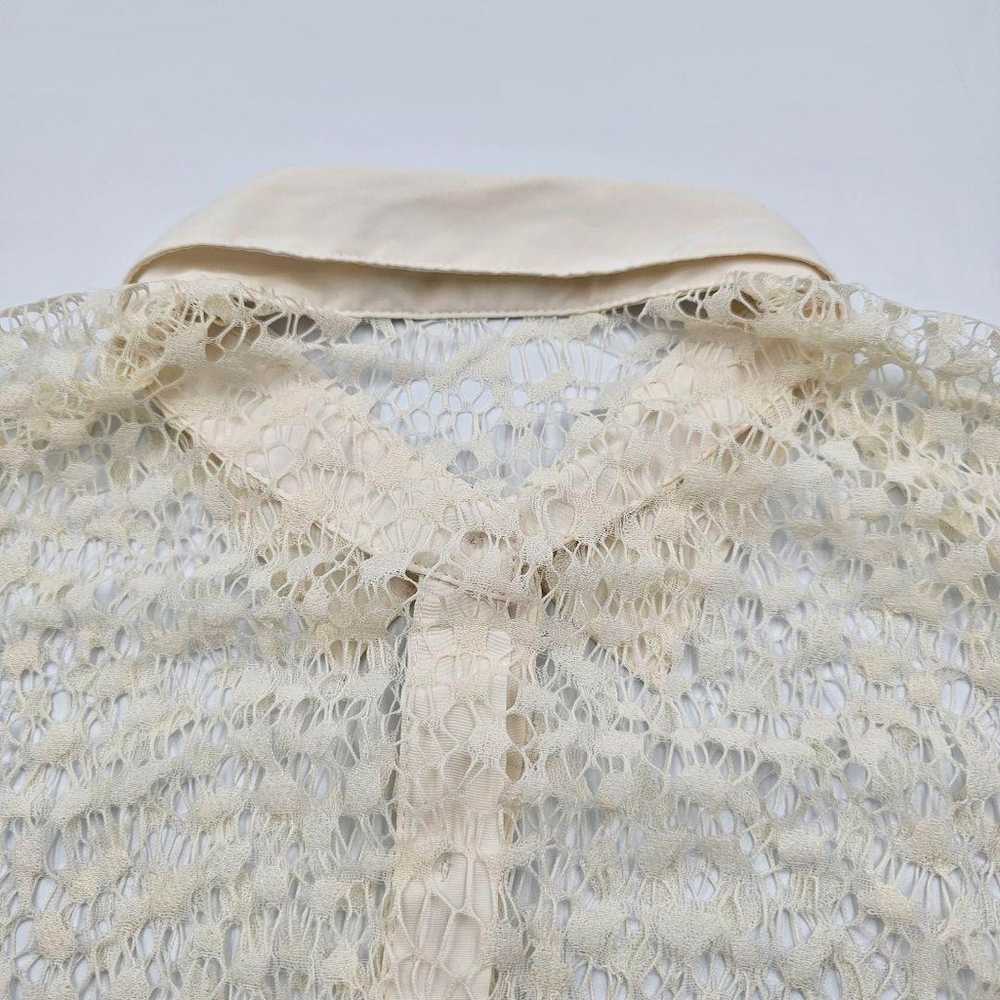 GU Sleeveless Lace Shirt Blouse - image 8