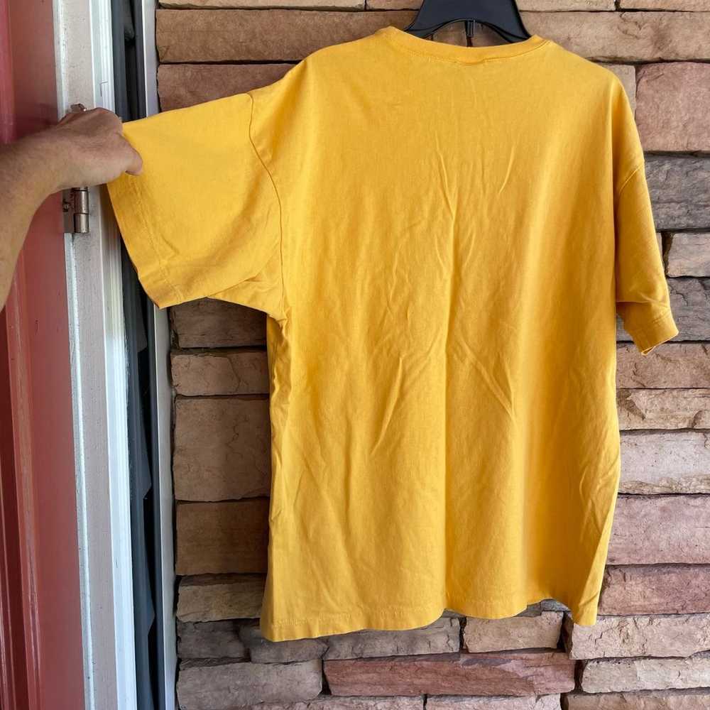 Johnny Was yellow vintage oversized T-shirt Women… - image 6