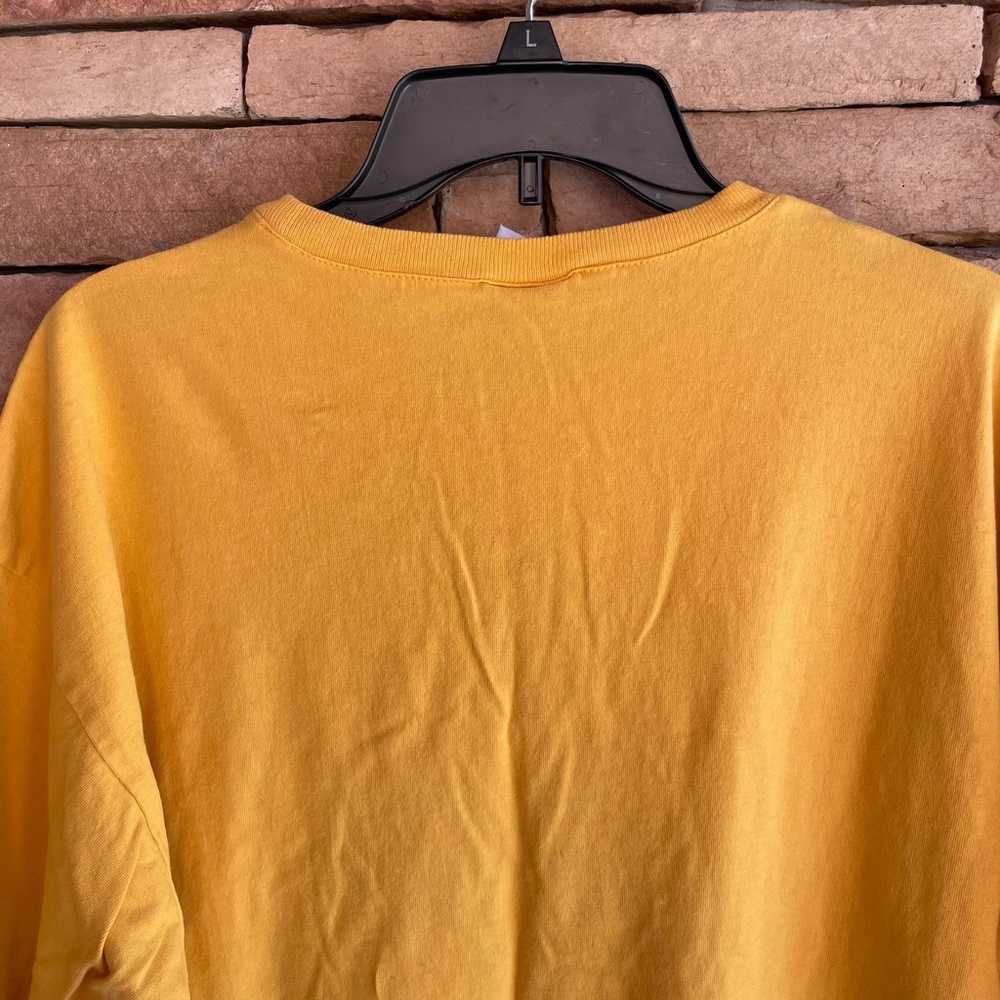 Johnny Was yellow vintage oversized T-shirt Women… - image 8