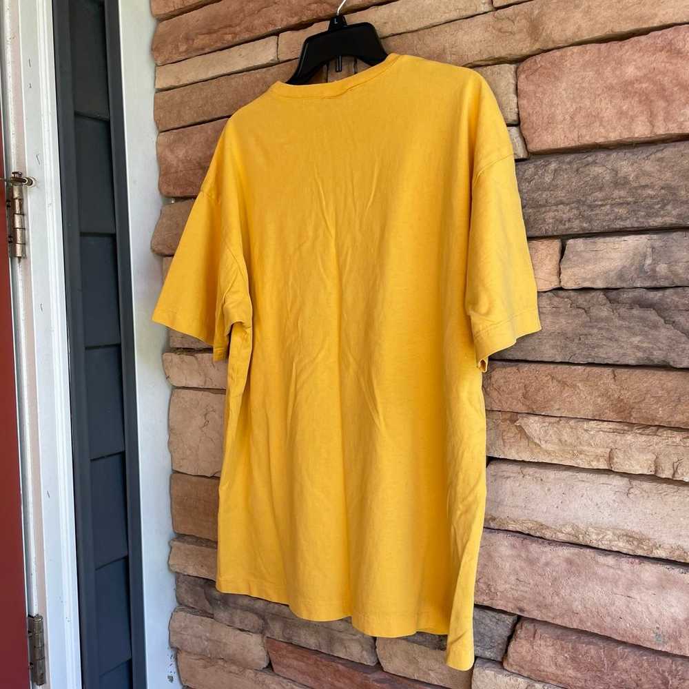 Johnny Was yellow vintage oversized T-shirt Women… - image 9