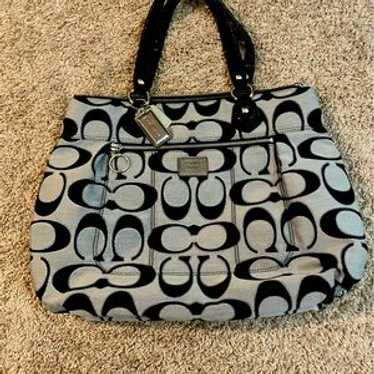 良品 539 Coach Poppy Shoulder Bag 2way Good Item 539 Coach Poppy One Shoulder Bag 2way Signature