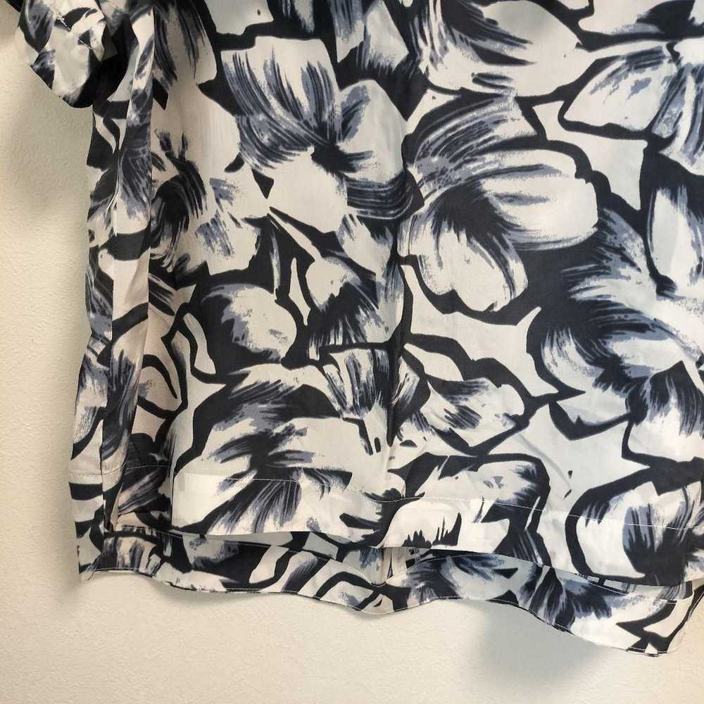 【MAX&CO】Blouse Cut and sewn M Floral pattern Shor… - image 3