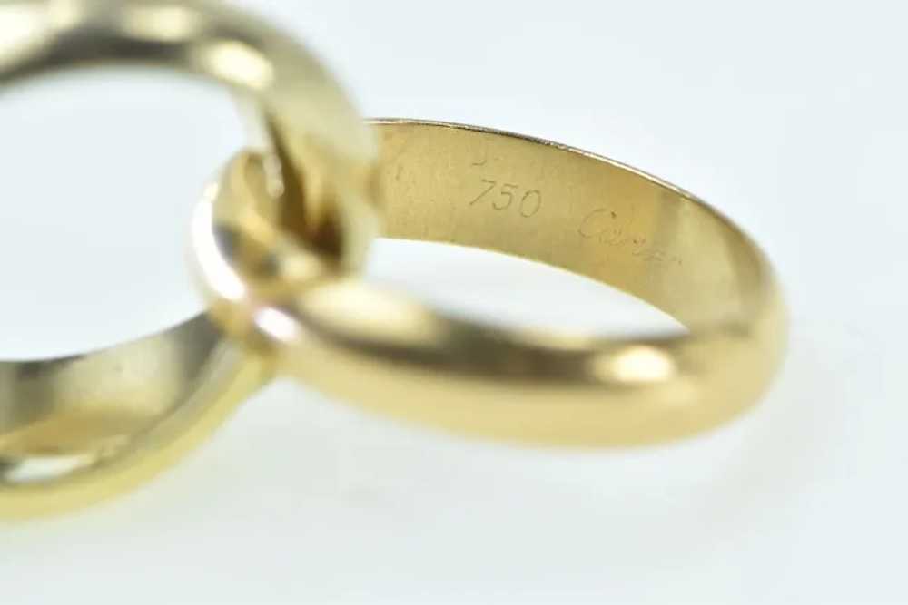 18K Cartier Trinity Wedding Statement Three Band … - image 3