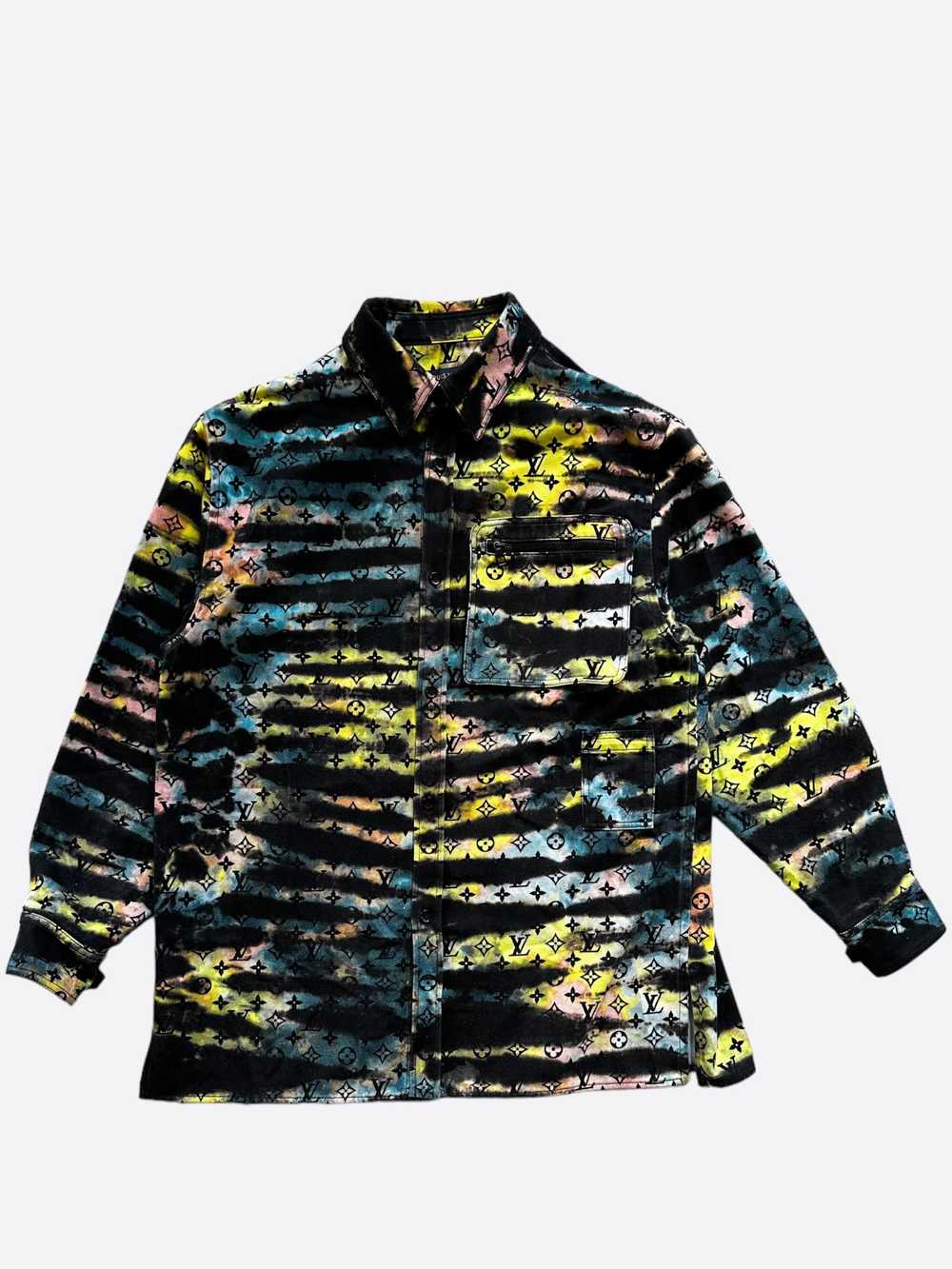 Louis Vuitton Multicolor Tie-Dye Monogram Overcoat - image 1