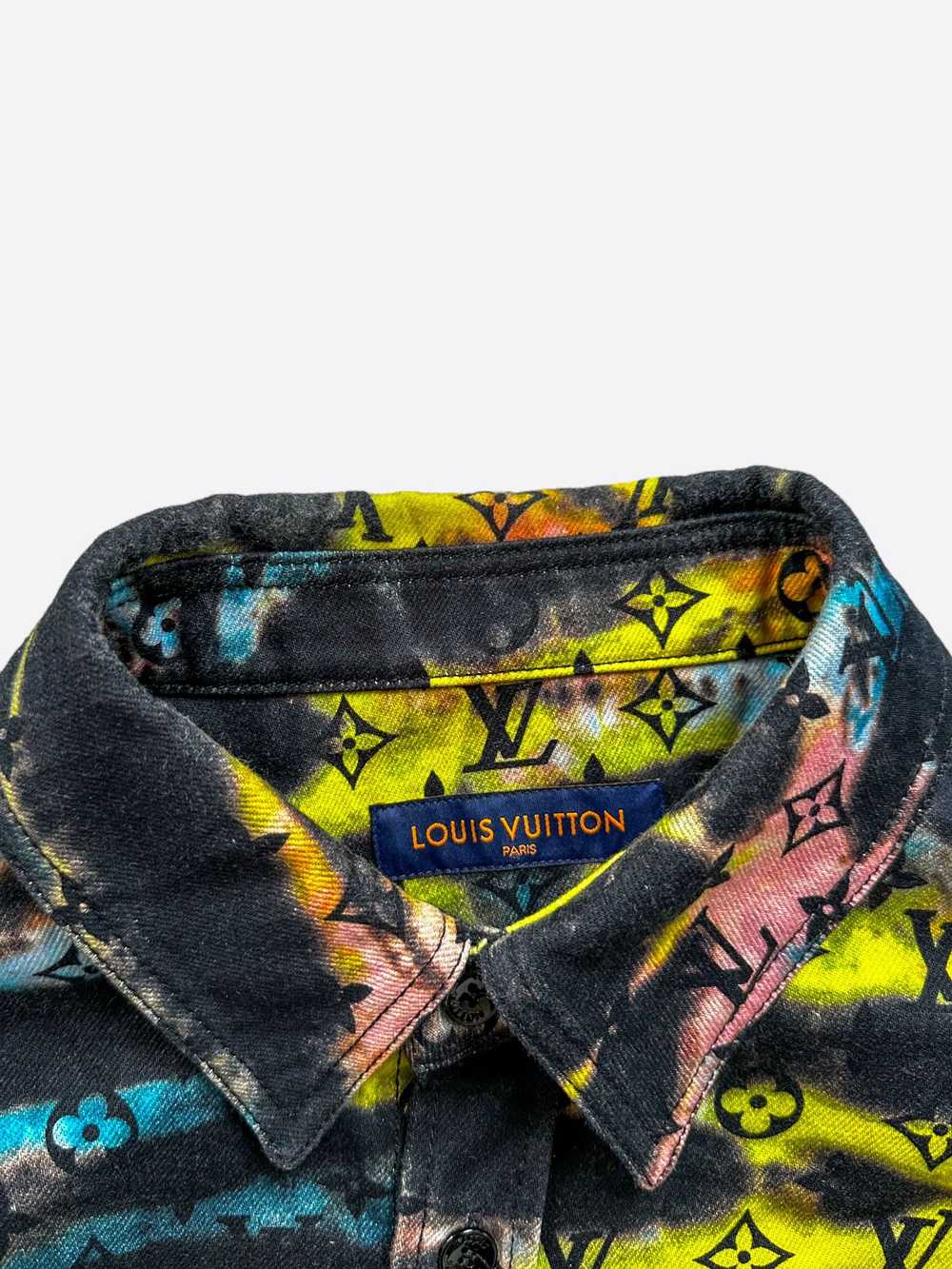 Louis Vuitton Multicolor Tie-Dye Monogram Overcoat - image 3