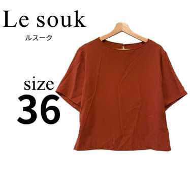 Le souk ✨ Blouse [36] Women's Sleeve Lace Red - image 1