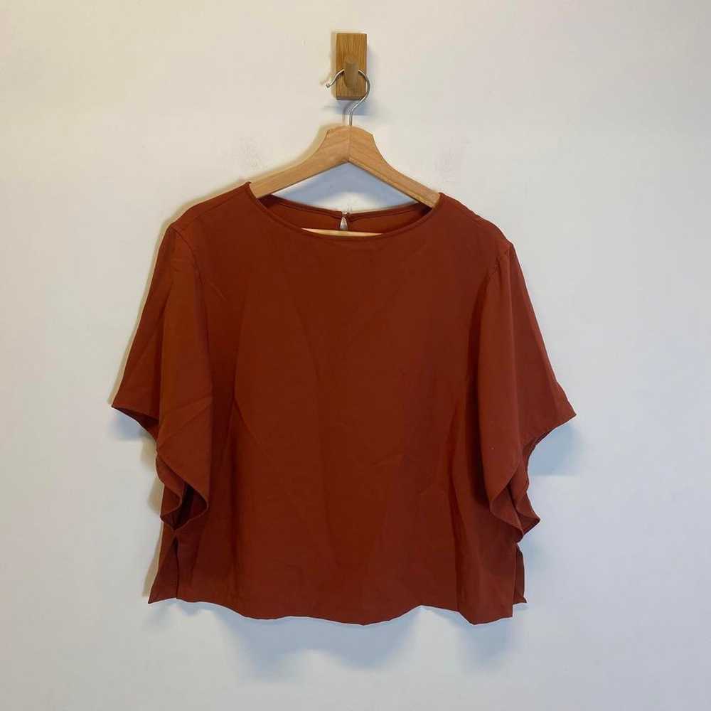 Le souk ✨ Blouse [36] Women's Sleeve Lace Red - image 2