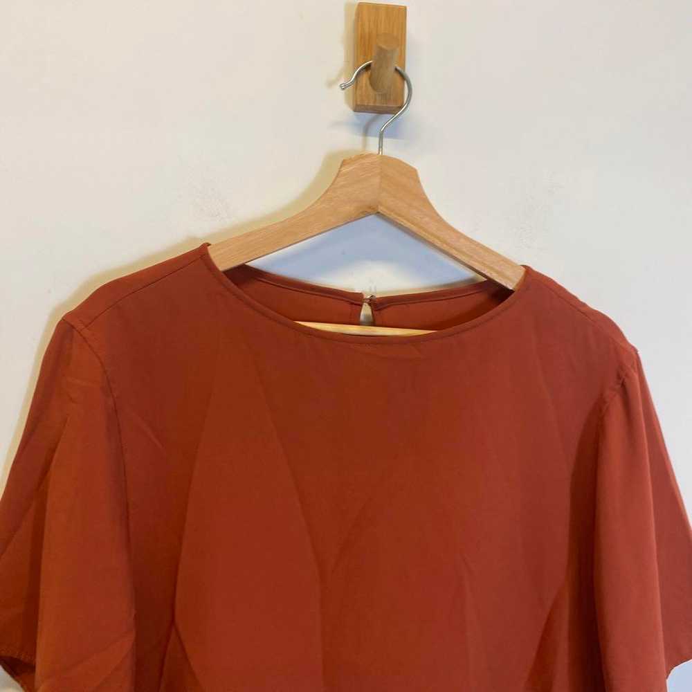 Le souk ✨ Blouse [36] Women's Sleeve Lace Red - image 4