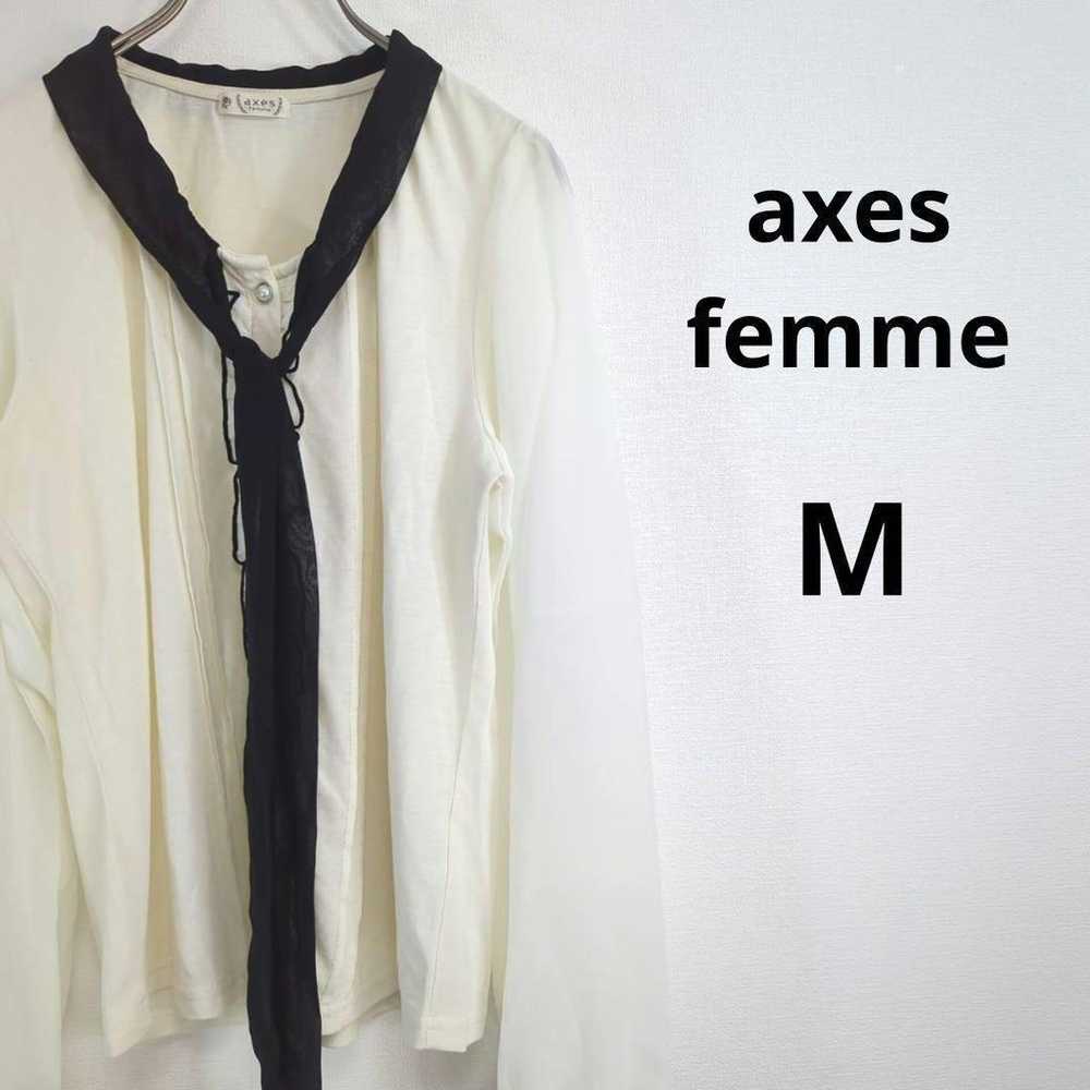 Access Farm Ribbon Tie Sheer Blouse Women's Tops … - image 1