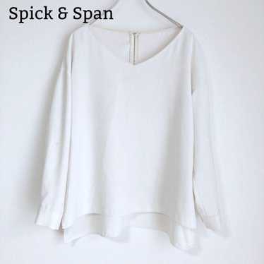 Spick and Span blouse M Beige Office On and Off W… - image 1