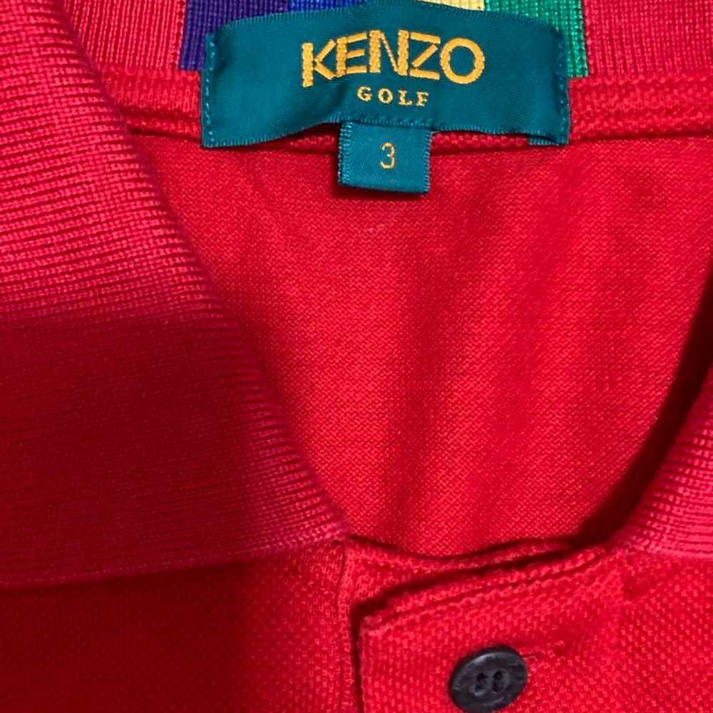 Kenzo Polo Shirt Golf Vintage Used Clothing 90s - image 3