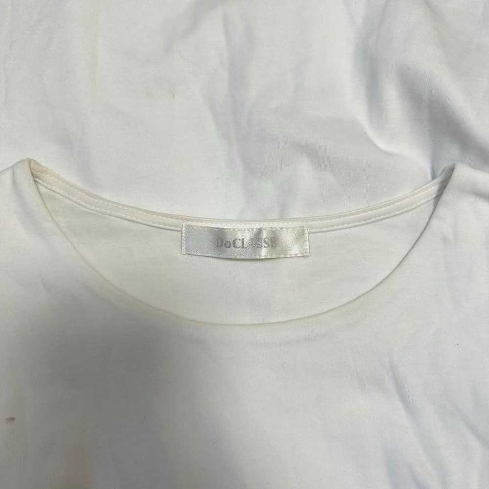 DoCLASSE Short Sleeve T-shirt [M] White Cotton - image 12