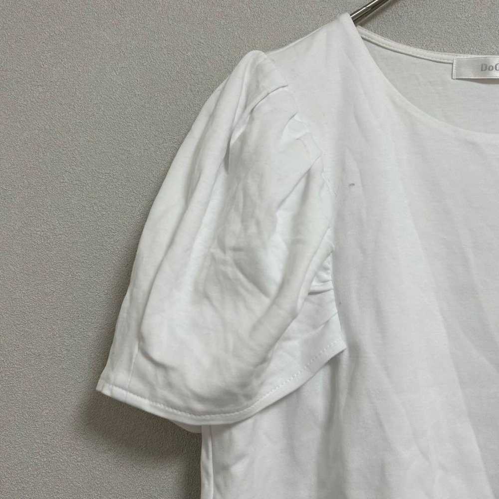 DoCLASSE Short Sleeve T-shirt [M] White Cotton - image 4