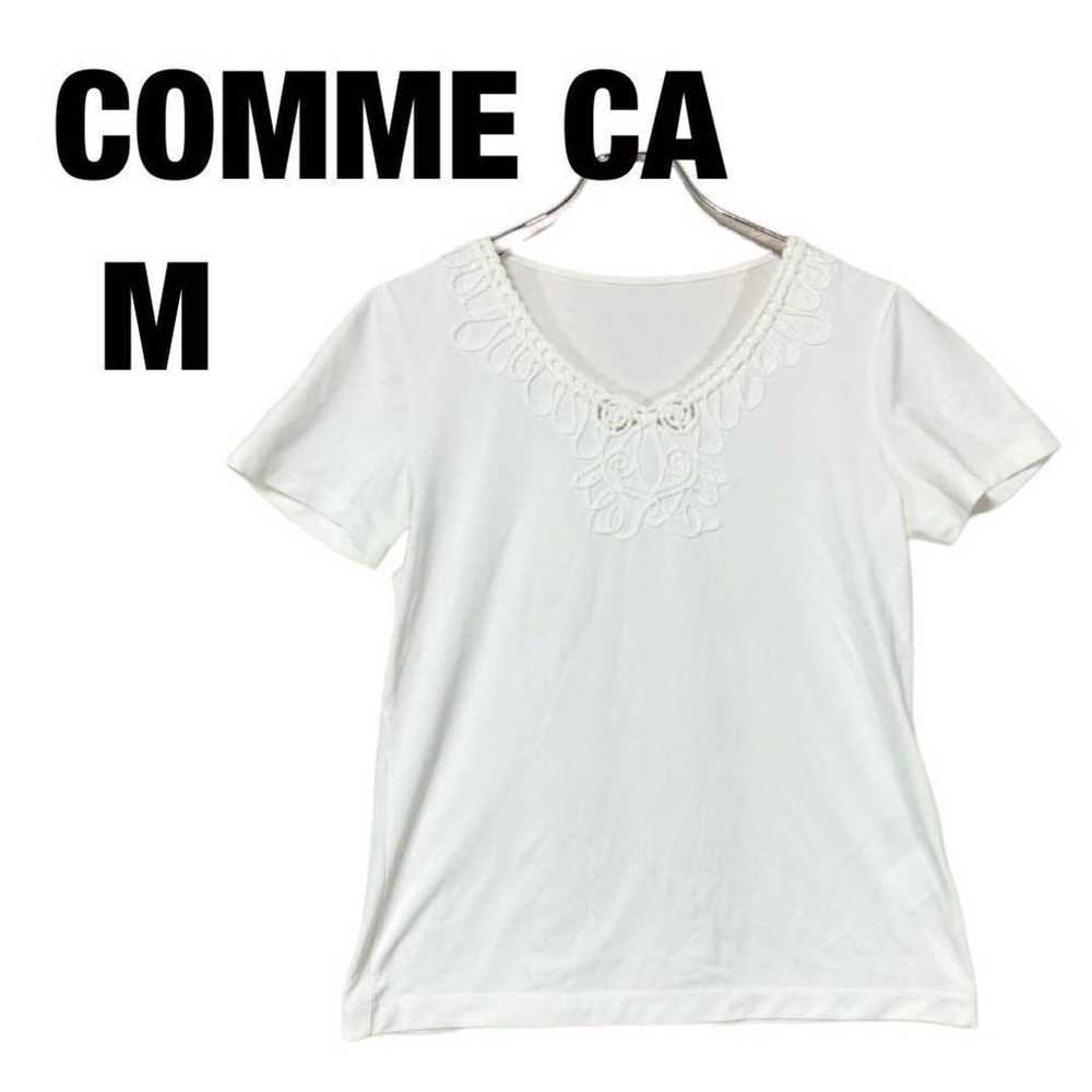 315 [Comme ça] Short-sleeved cut and sewn T-shirt… - image 1