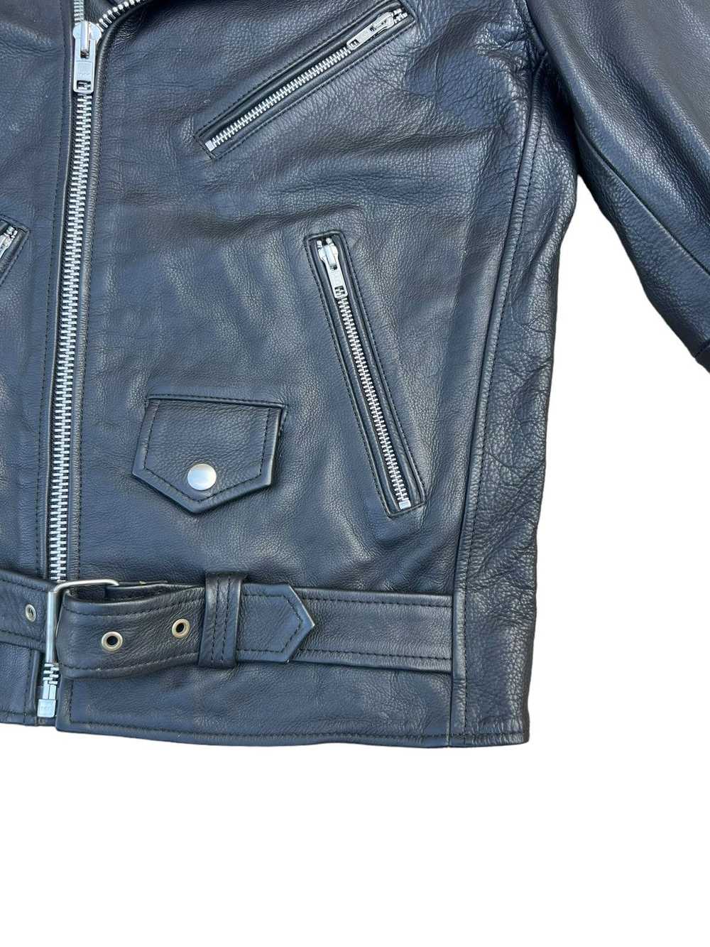 Jack London × Leather Jacket Jack London Perfecto… - image 10