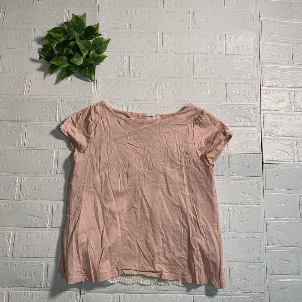 Bon mercerrie Ladies' Short-Sleeve Shirt Pink T-S… - image 10