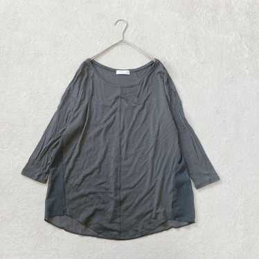 i654 LE SOUK【38】Tunic Pullover Different Material… - image 1