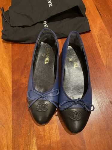Chanel blue ballerina flat - Gem