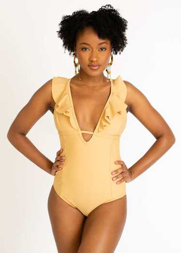 Joyfolie Charlett Swimsuit in Honey