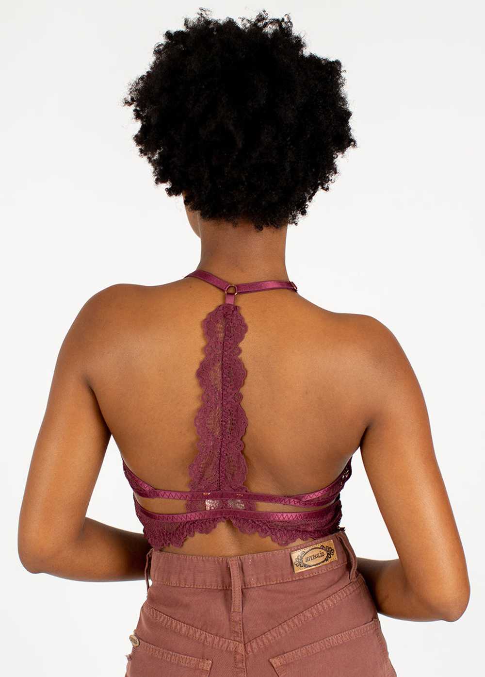 Joyfolie Svetlana Bralette in Plum - image 3