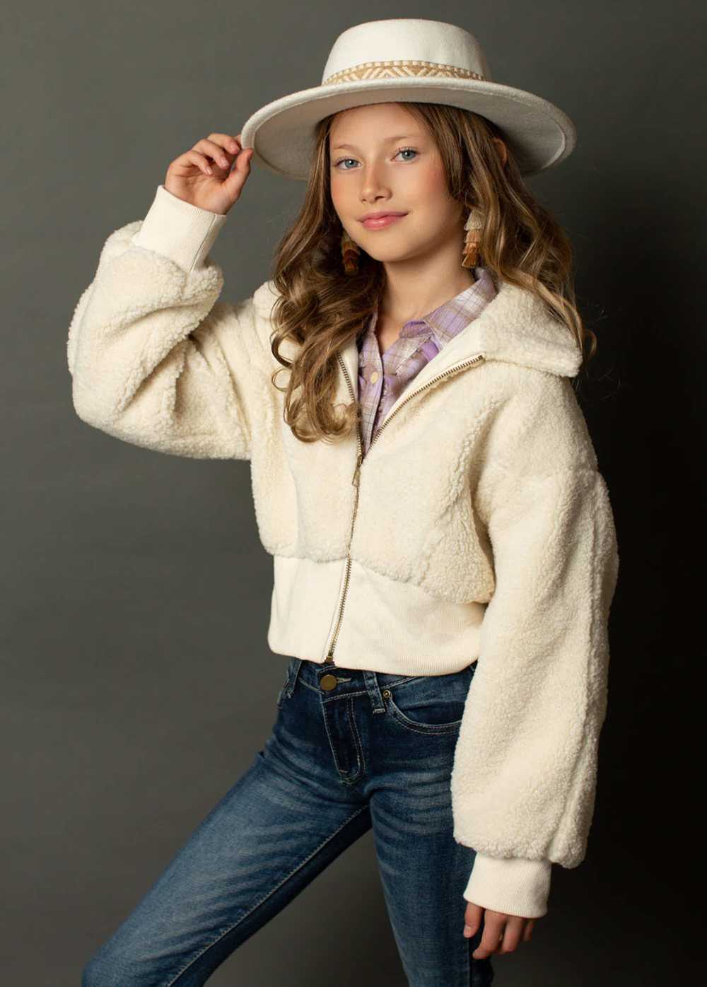 Joyfolie Luxury Jacket in Ecru - image 2