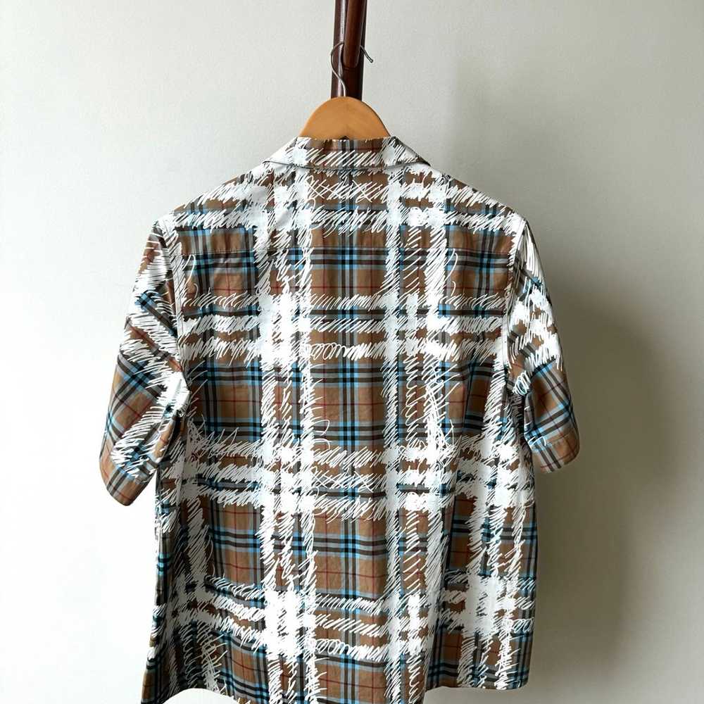 Burberry Check Print Shirt ( US 8 ) - image 2