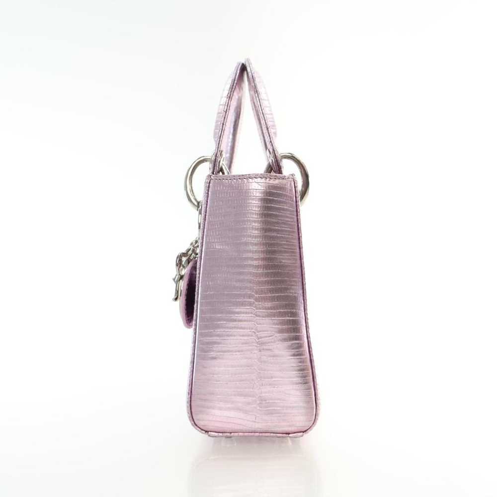 Dior Lady Dior leather mini bag - image 10