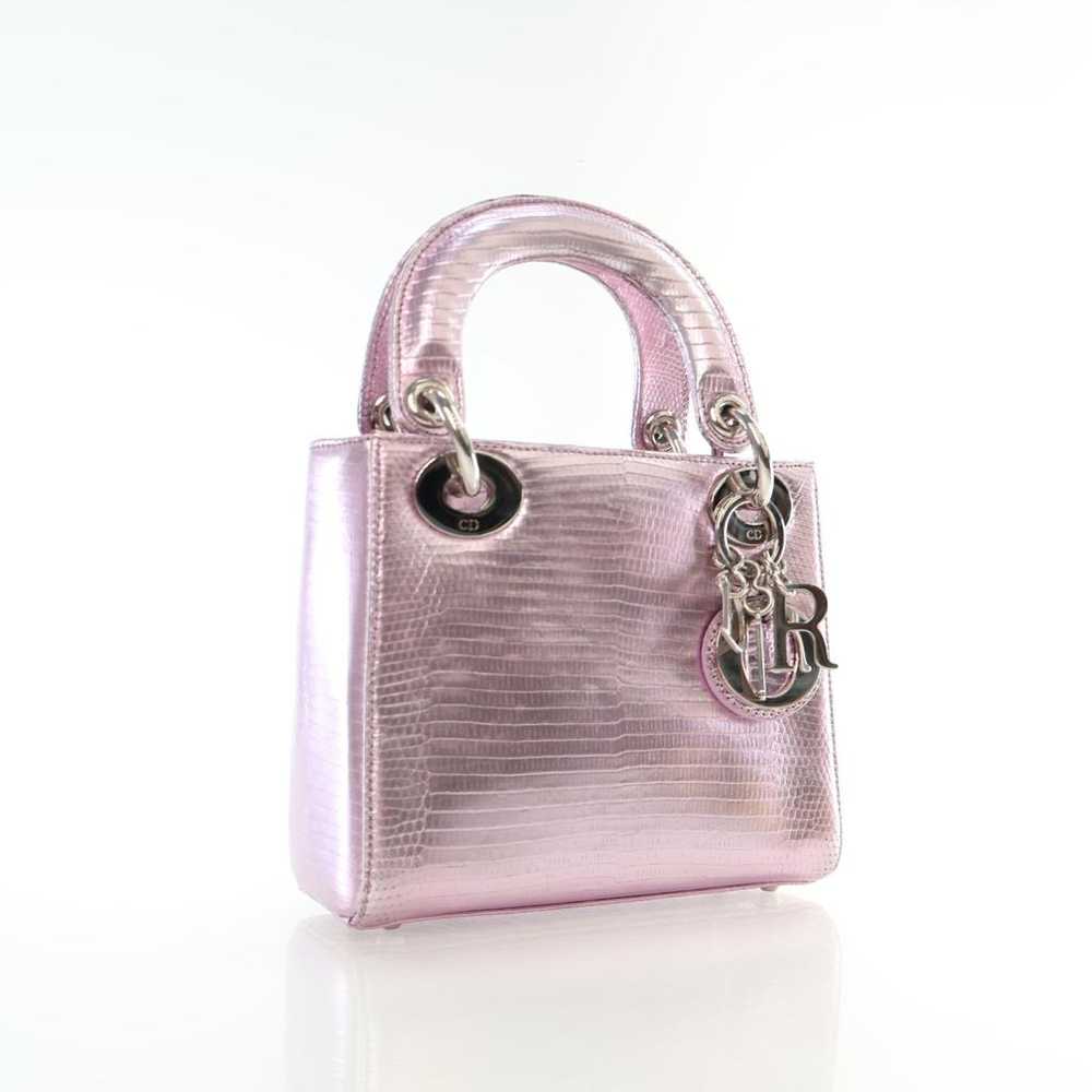 Dior Lady Dior leather mini bag - image 11