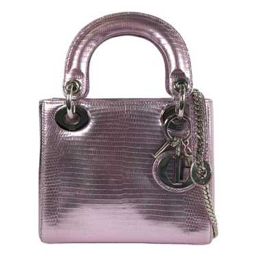 Dior Lady Dior leather mini bag - image 1