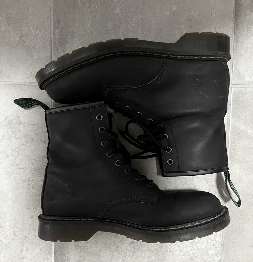 Solovair Solovair Black Greasy 8 Eye Derby Boot - image 3