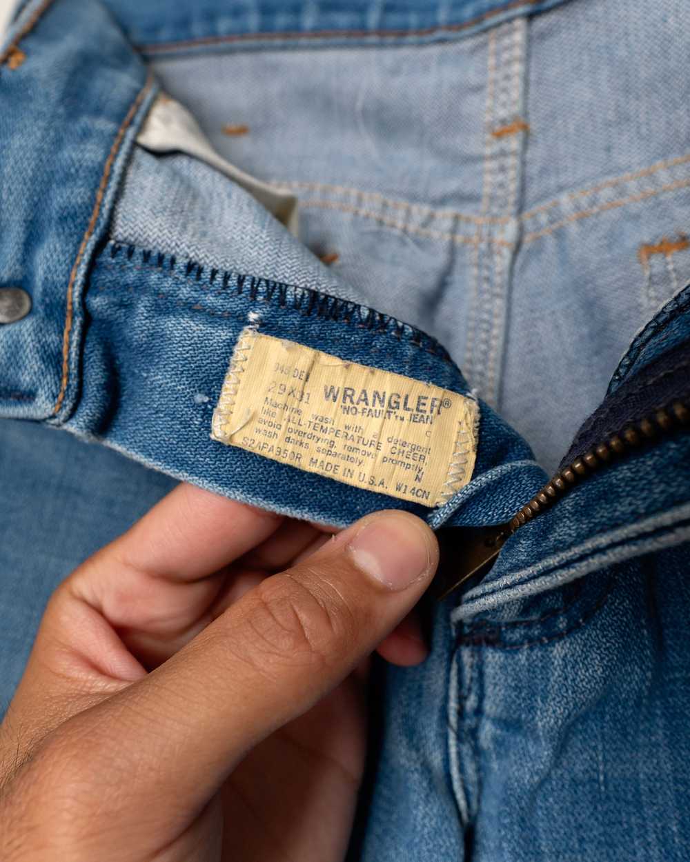 Made In Usa × Vintage × Wrangler 1970s Vintage Wr… - image 3