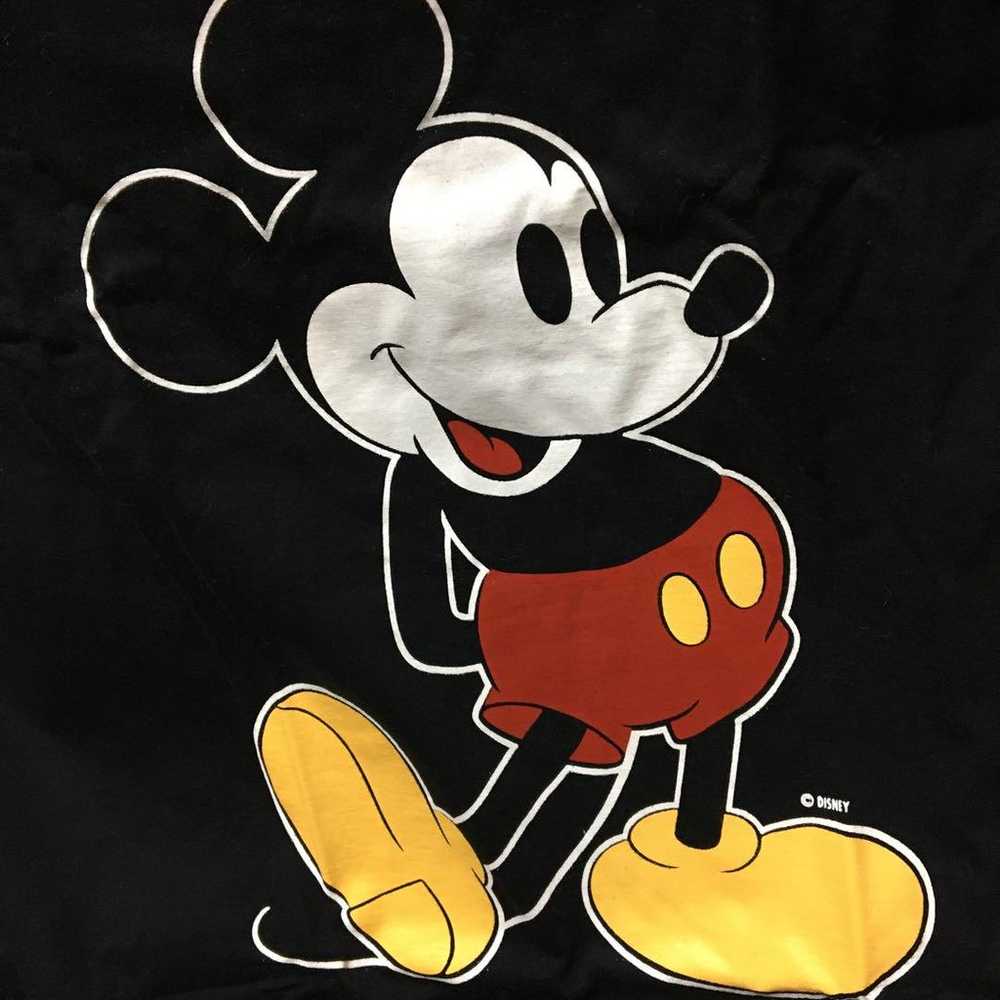 Mickey Mouse black T-shirt. - image 3