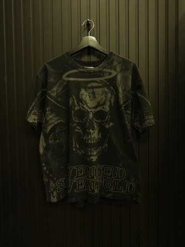 Vintage Vintage Y2K 2009 Avenged Sevenfold AOP Tee