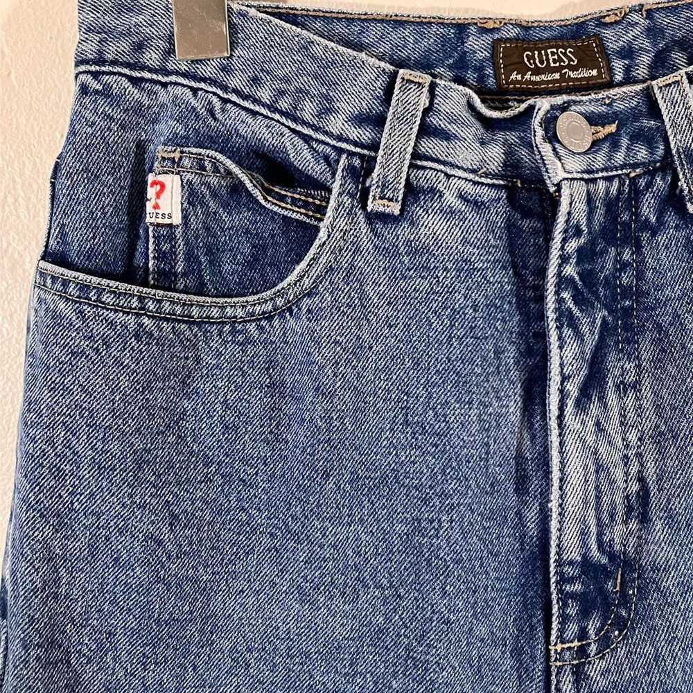 Guess × Vintage Vintage 80s Guess Jeans Light Was… - image 2