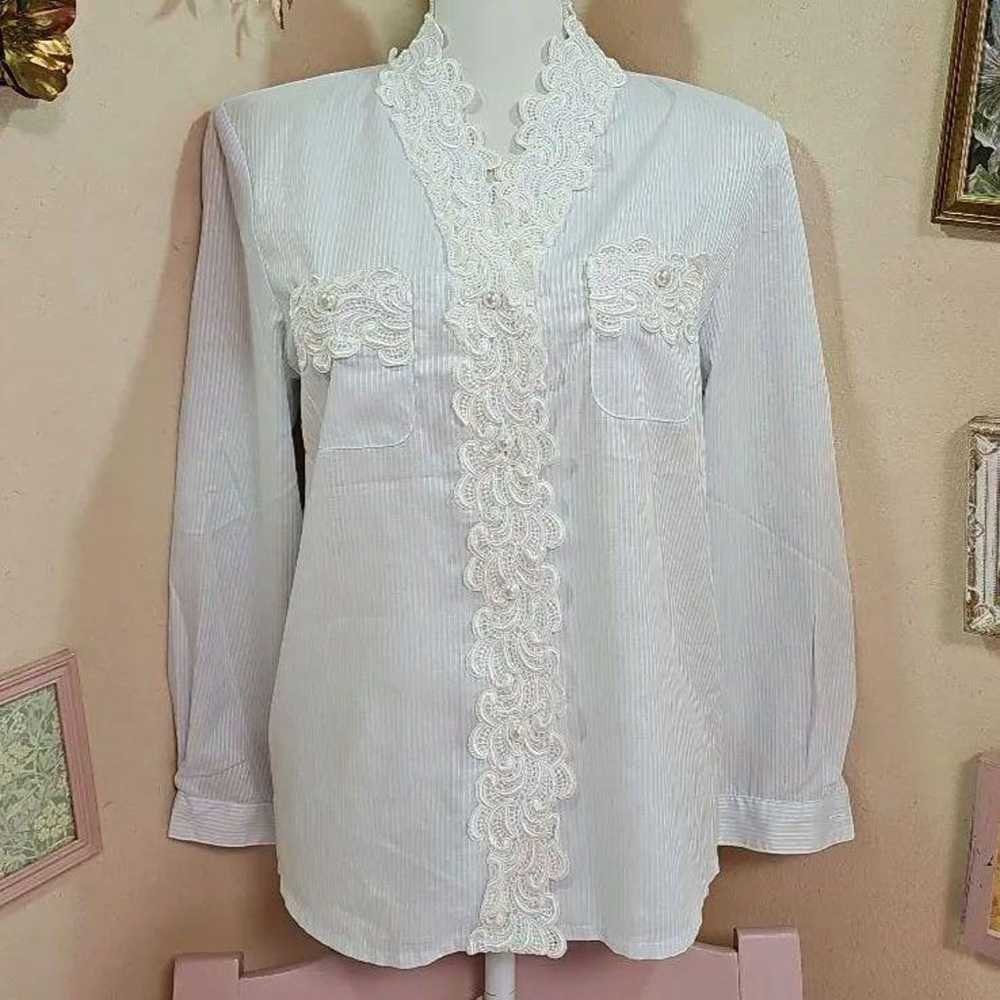 A very rare and elegant shirt with vintage Japane… - image 1